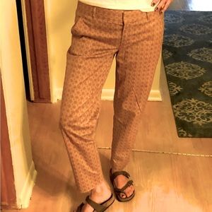 J.Crew Vintage Print Pant